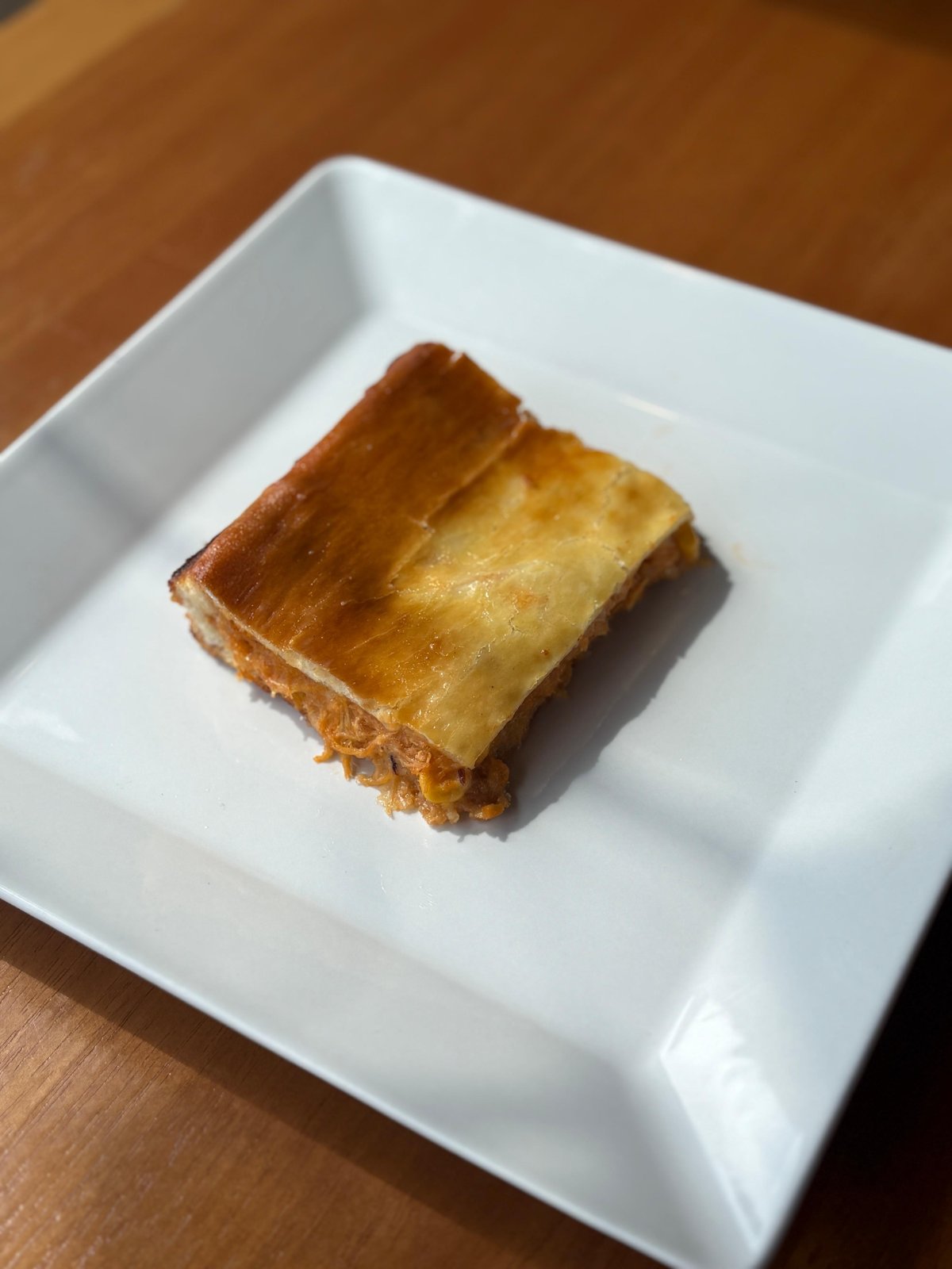 Torta de Frango com Catupiry