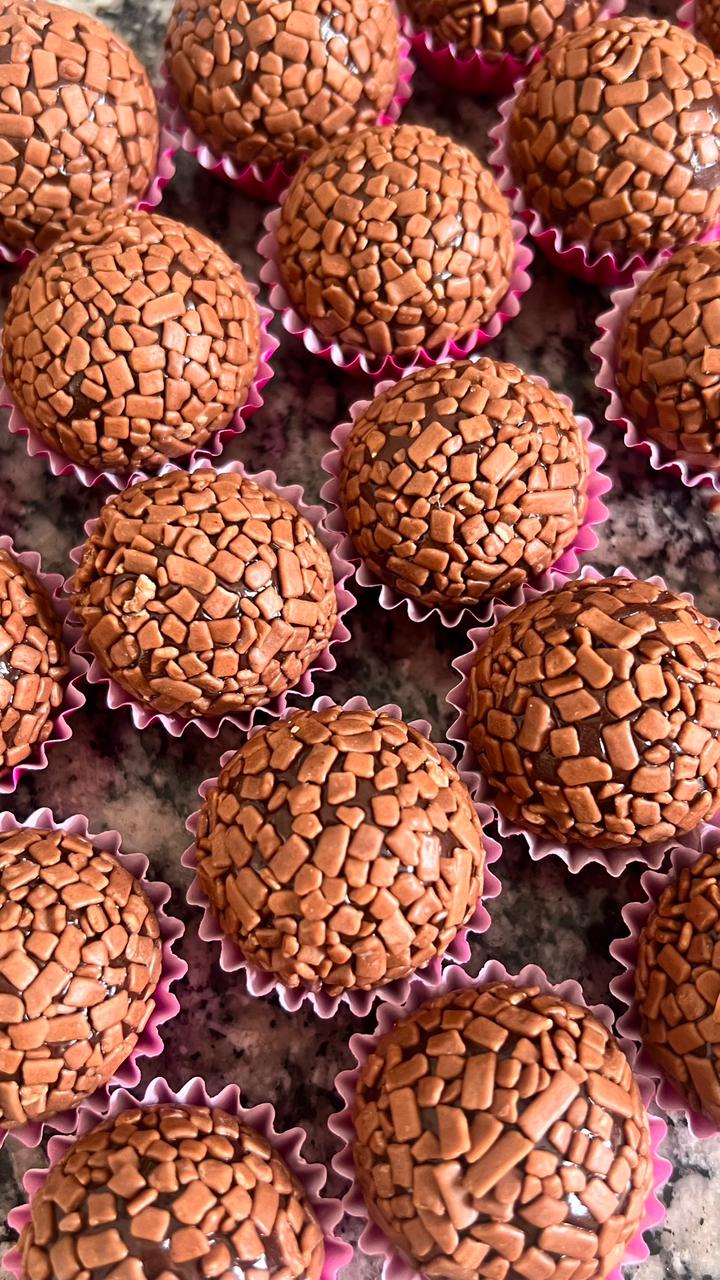 Docinho de brigadeiro belga